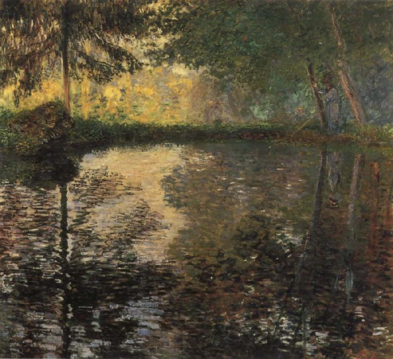 Claude Monet The Pond at Montgeron